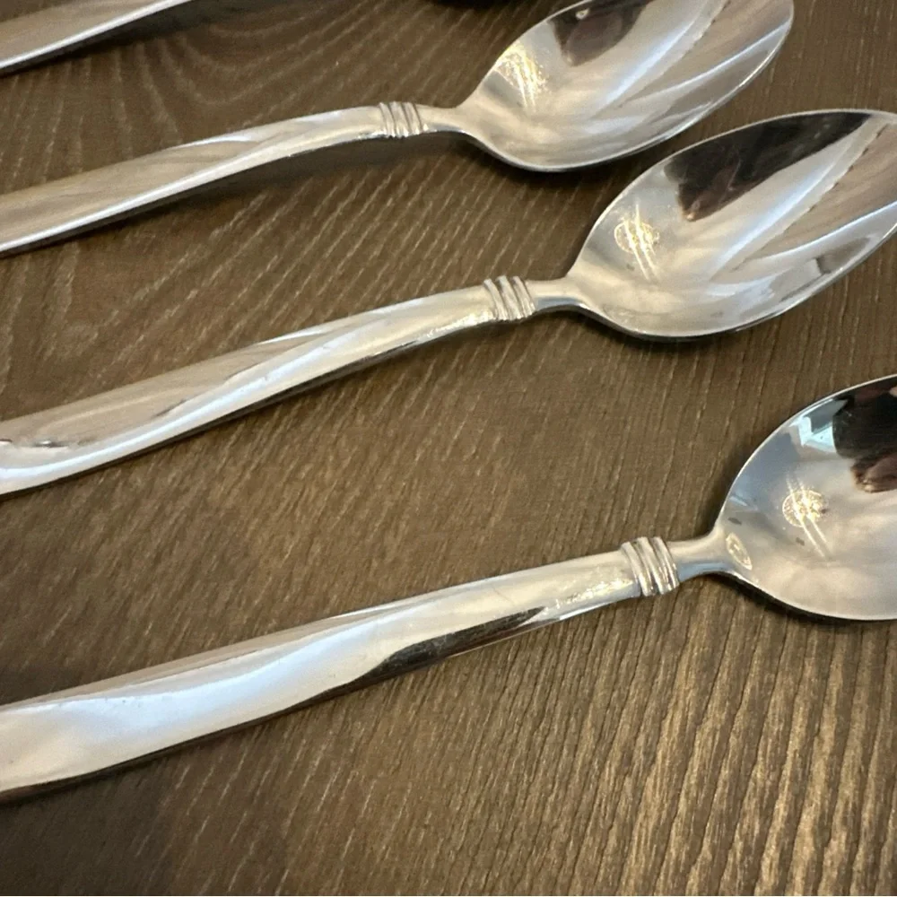 Reed & Barton Regent Heritage Mint Tablespoon‎ Lot of 4 Stainless Flatware